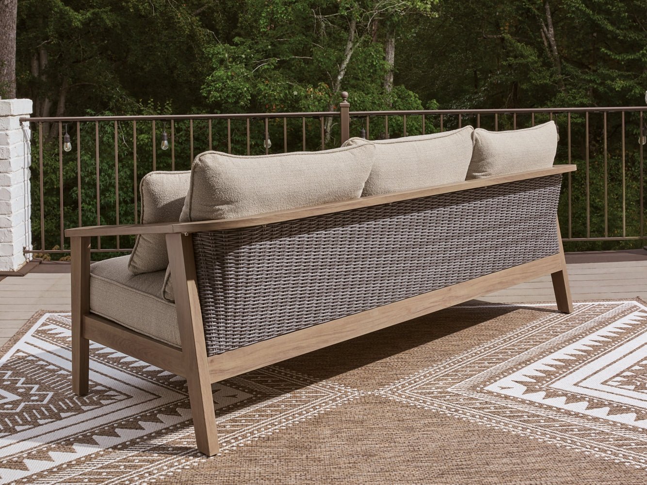AshleyHarmony Headlands Outdoor Sofa with Cushion