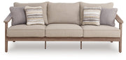 AshleyHarmony Headlands Outdoor Sofa with Cushion