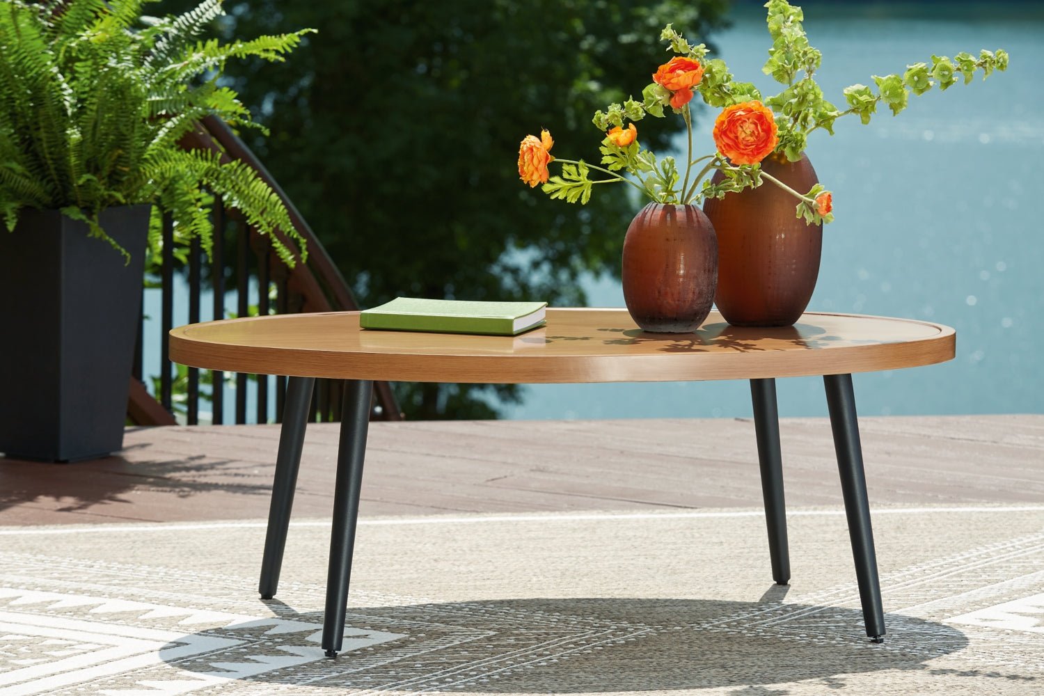 AshleyHorizon Hall Outdoor Coffee Table