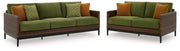 AshleyHorizon Hall Outdoor Sofa and Loveseat