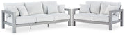 AshleyHurley Park Outdoor Sofa and Loveseat