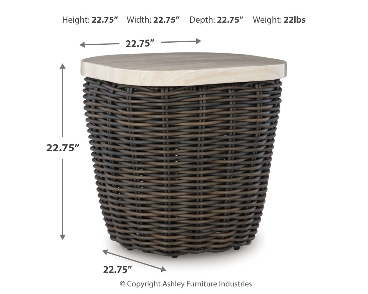 AshleyKimora Outdoor End Table