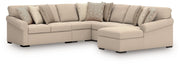 AshleyLadyMae 5 - Piece Sectional with Chaise