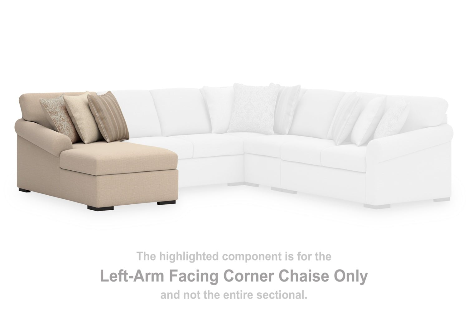 AshleyLadyMae 5 - Piece Sectional with Chaise