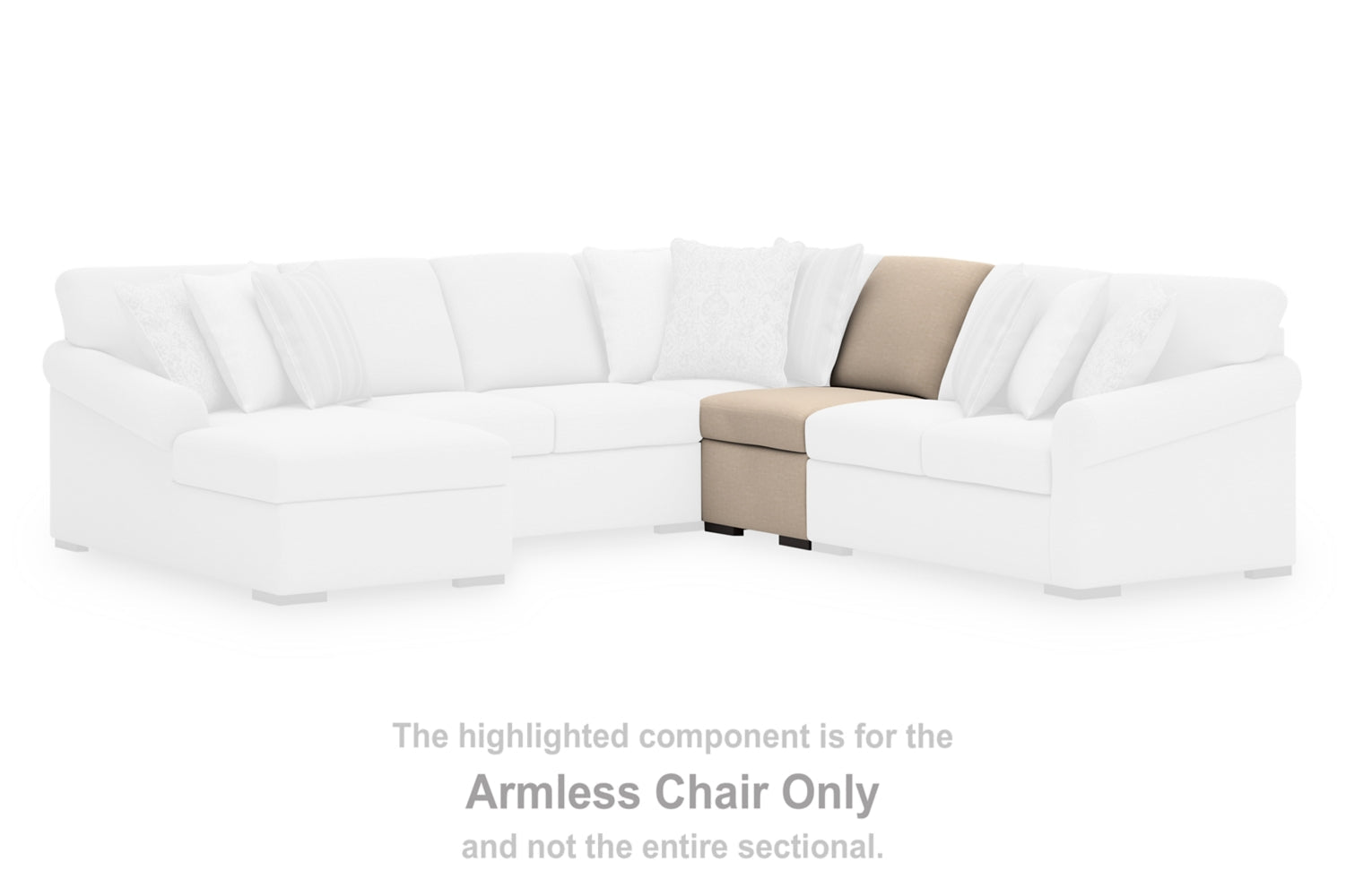 AshleyLadyMae 5 - Piece Sectional with Chaise