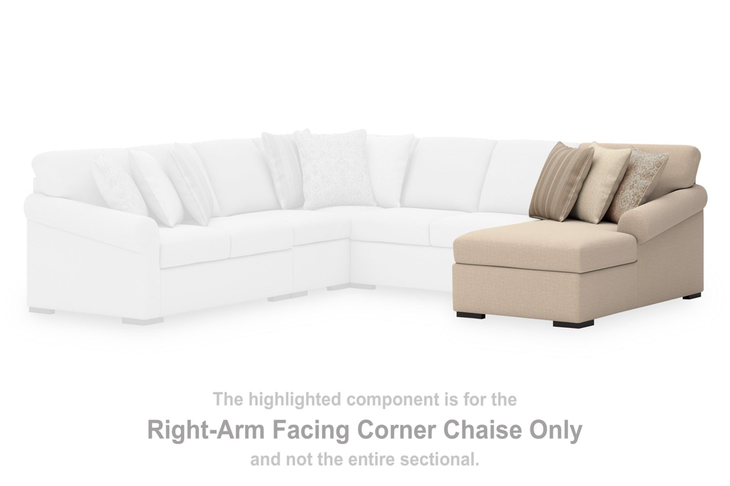 AshleyLadyMae 5 - Piece Sectional with Chaise
