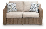 AshleyLaguna Heights Outdoor Loveseat with Cushion