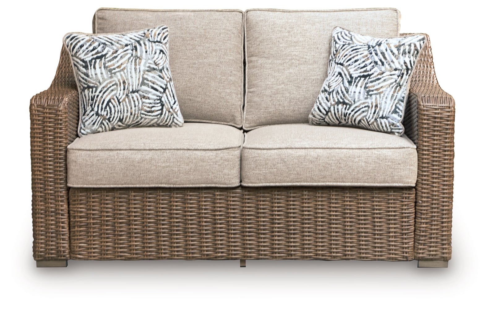 AshleyLaguna Heights Outdoor Loveseat with Cushion