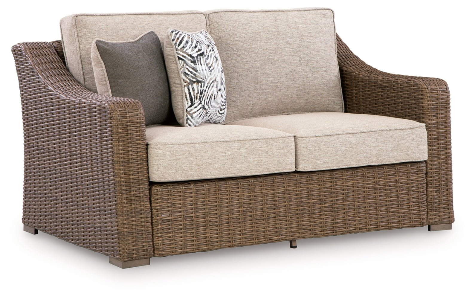 AshleyLaguna Heights Outdoor Loveseat with Cushion