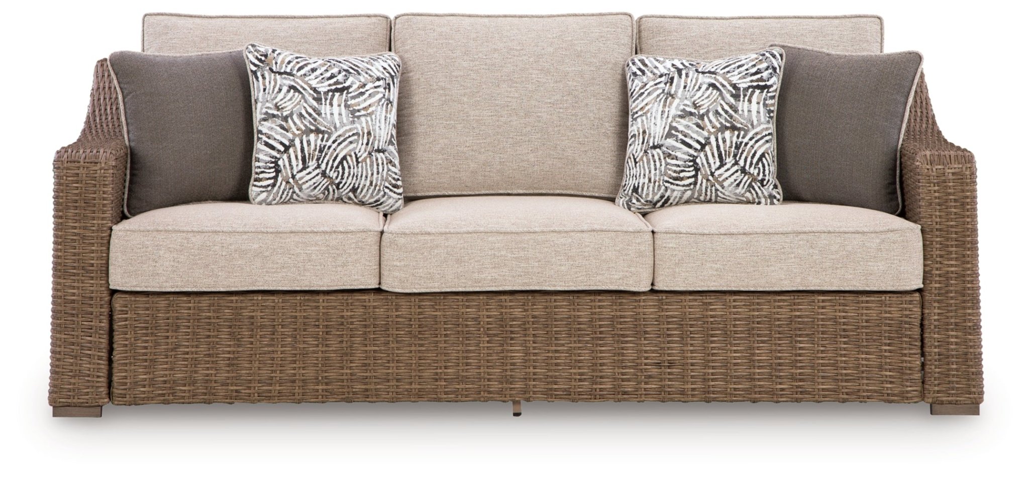 AshleyLaguna Heights Outdoor Sofa and Loveseat with Lounge Chair