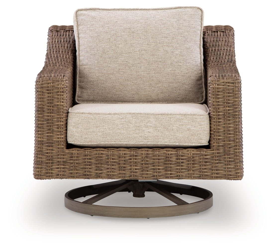 AshleyLaguna Heights Outdoor Sofa with 2 Lounge Chairs