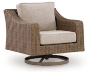 AshleyLaguna Heights Swivel Lounge with Cushion