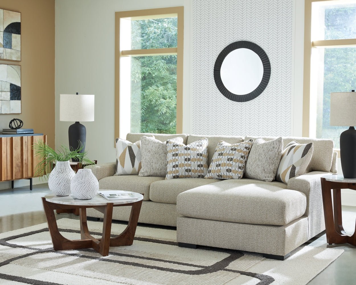 AshleyLaurelgrove 2 - Piece Sectional Sofa Chaise