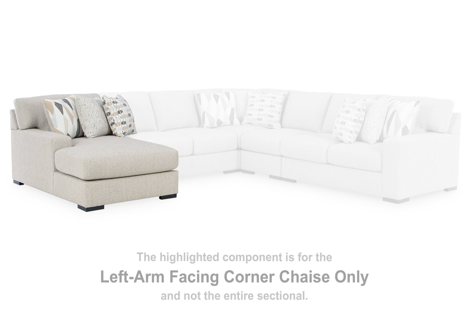 AshleyLaurelgrove 3 - Piece Double Chaise Sectional