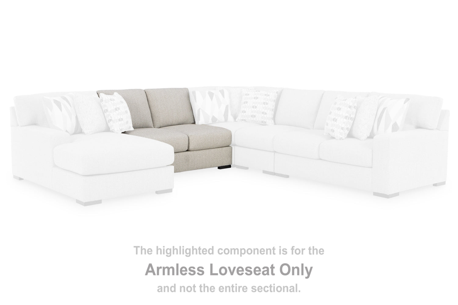 AshleyLaurelgrove 5 - Piece Sectional with Chaise