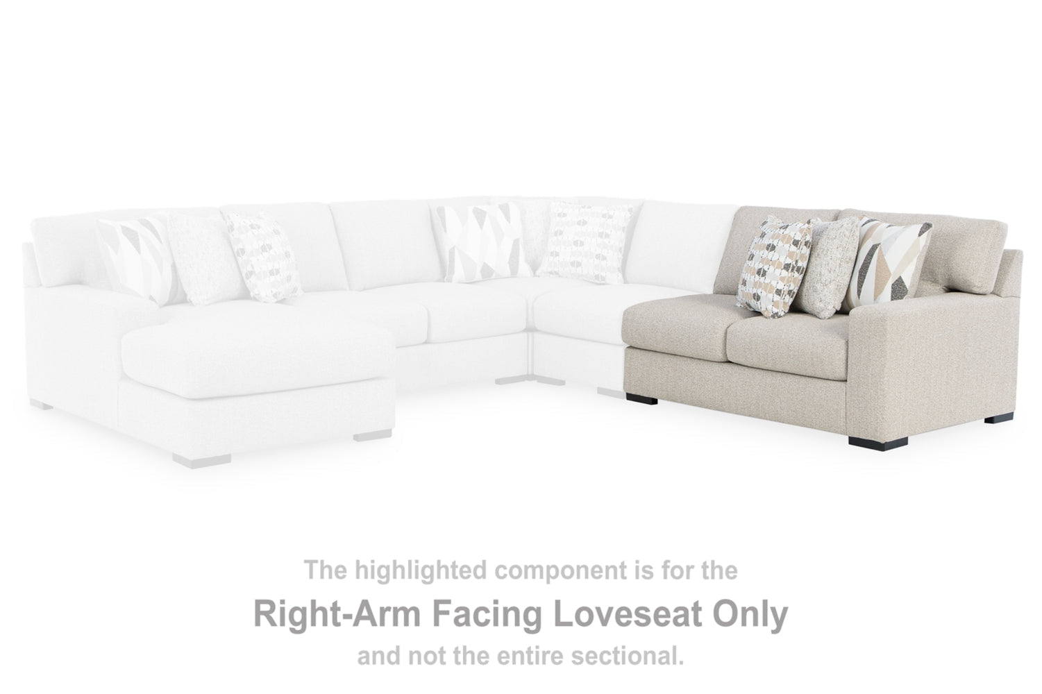 AshleyLaurelgrove 5 - Piece Sectional with Chaise