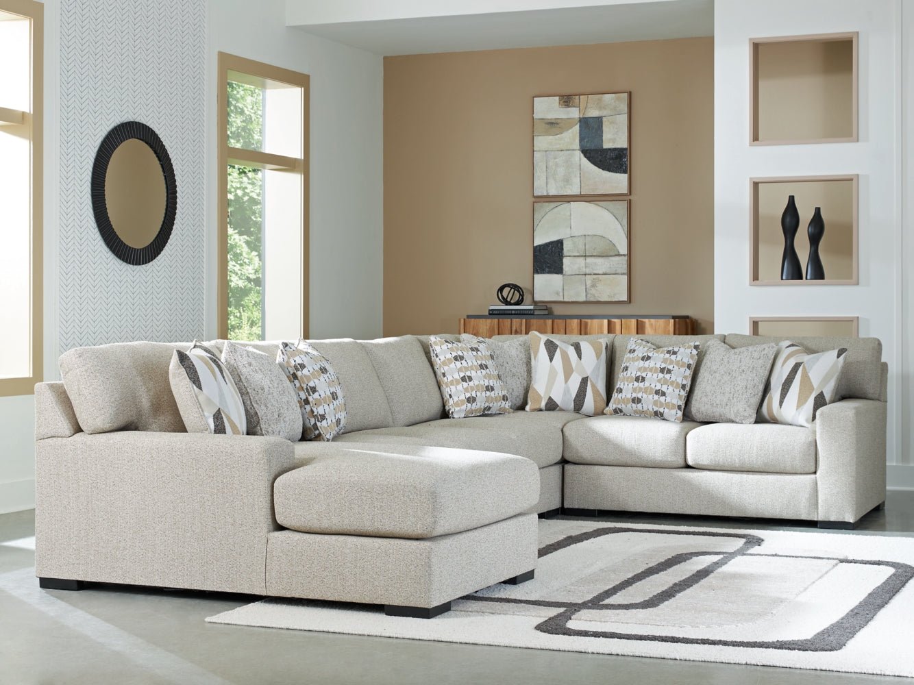 AshleyLaurelgrove 5 - Piece Sectional with Chaise