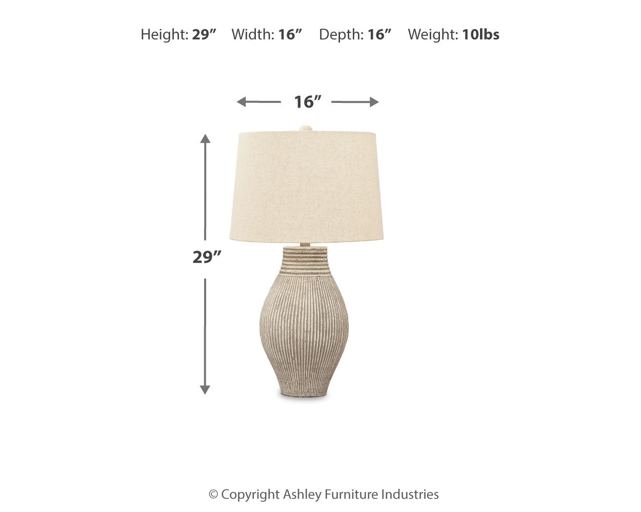 AshleyLayal Table Lamps