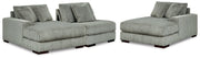 AshleyLindyn 3 - Piece Sectional with Double Chaise