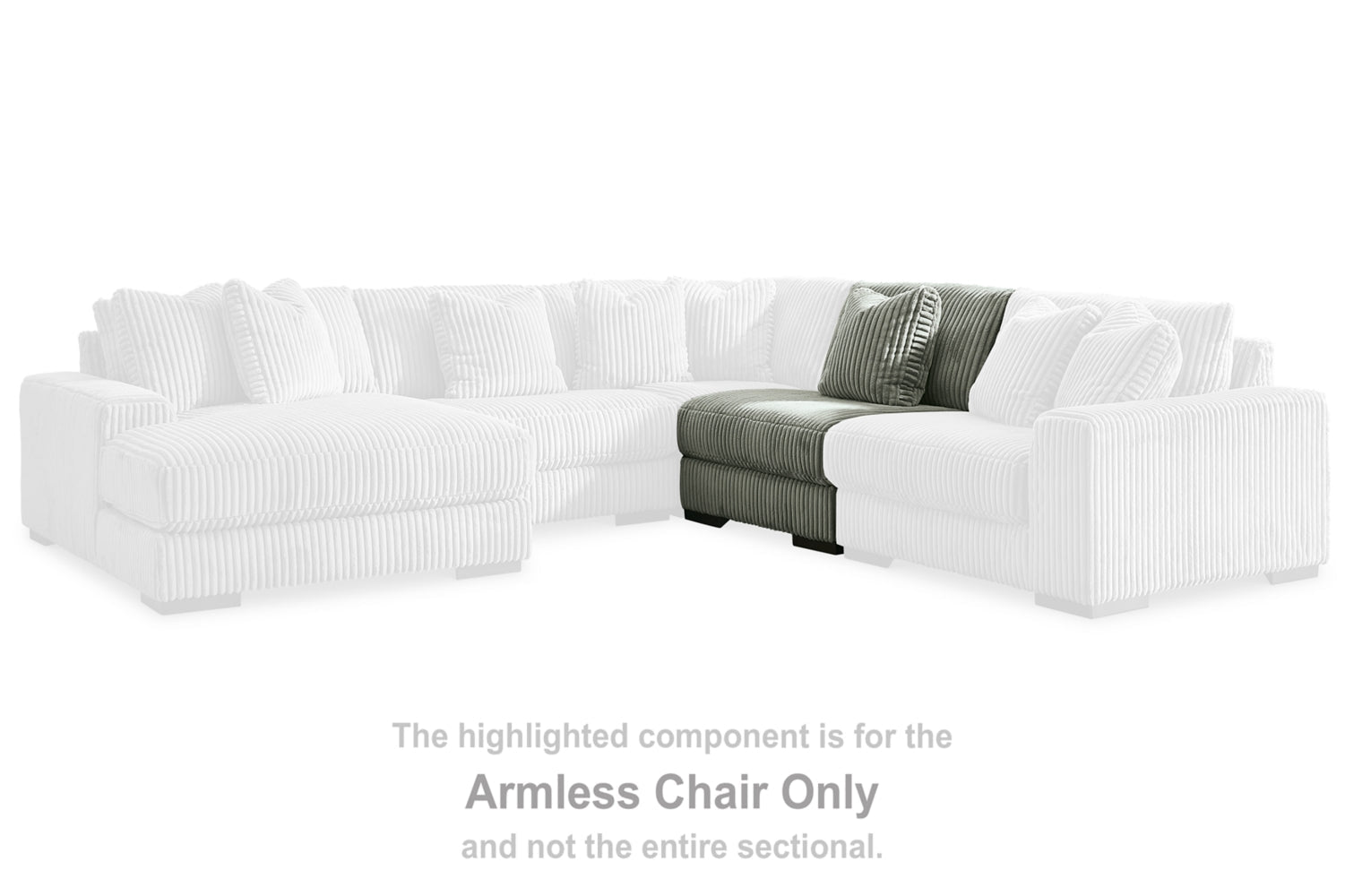 AshleyLindyn 5 - Piece Sectional with Chaise
