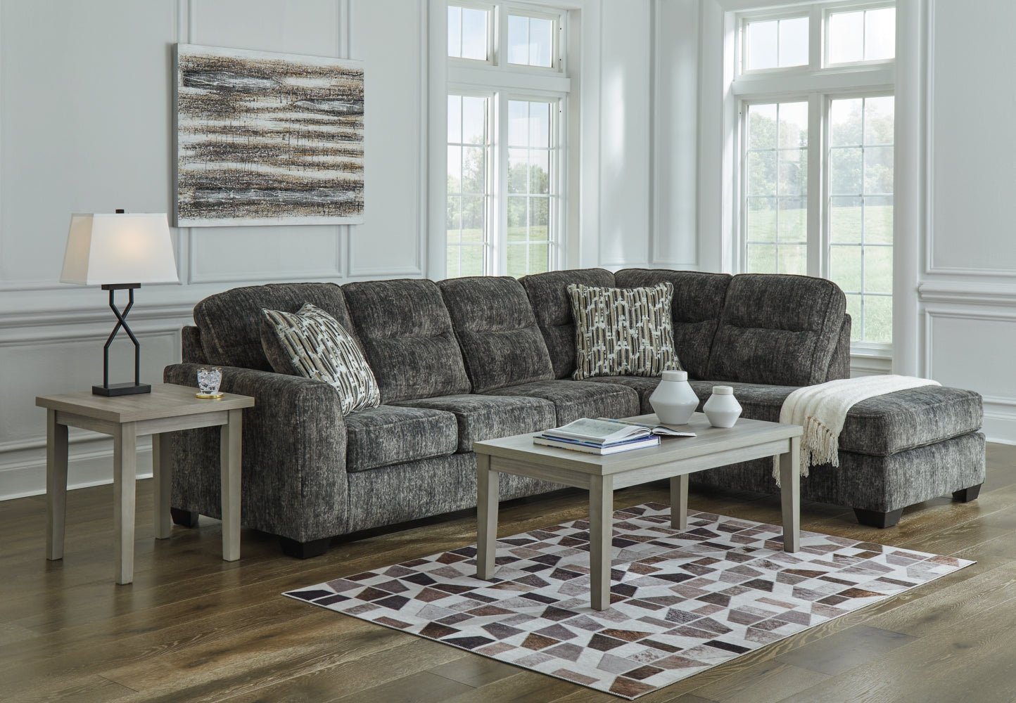 AshleyLonoke 2 - Piece Sectional with Chaise