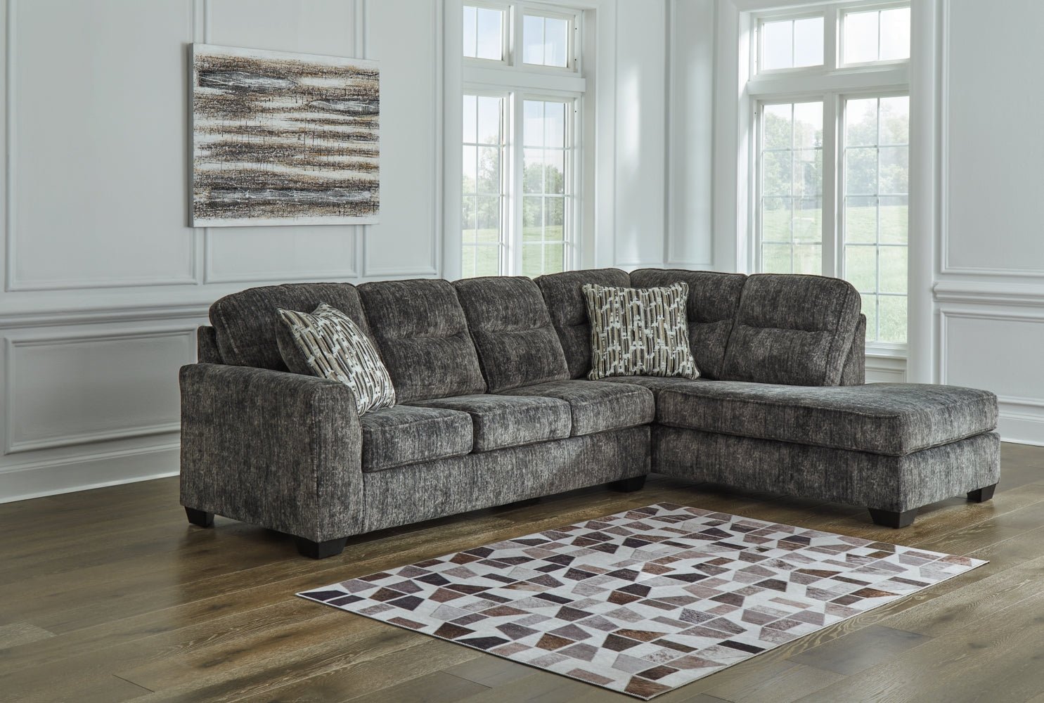 AshleyLonoke 2 - Piece Sectional with Chaise