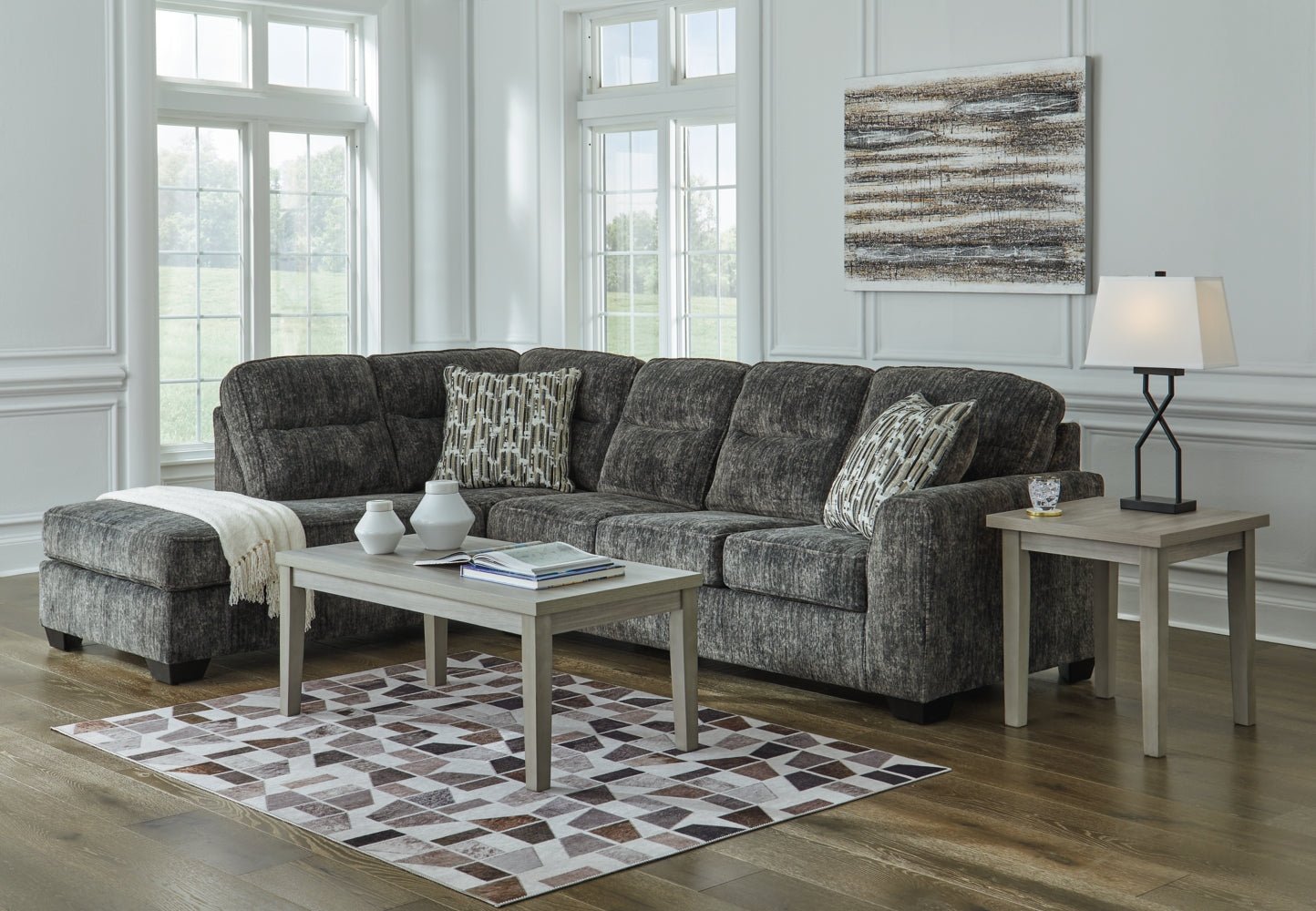 AshleyLonoke 2 - Piece Sectional with Chaise