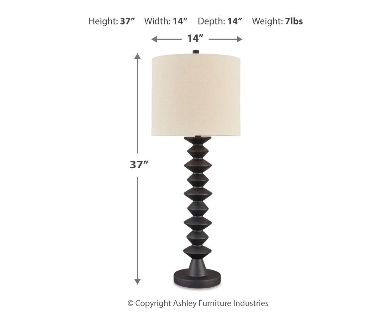 AshleyLuanndon Table Lamps