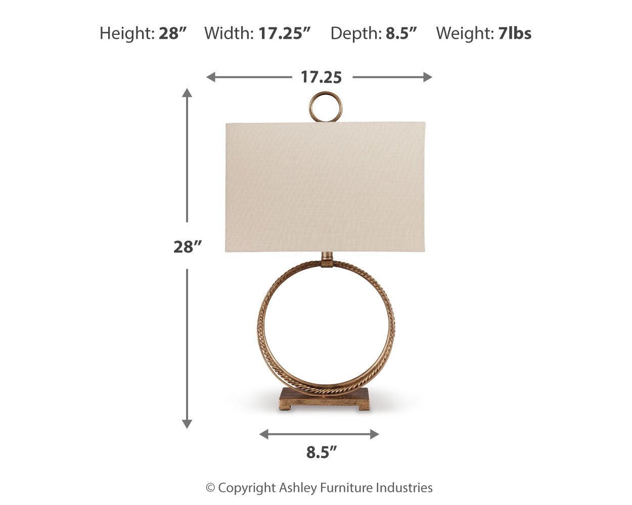 AshleyMahala Table Lamps