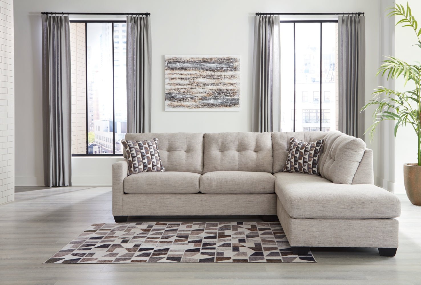 AshleyMahoney 2 - Piece Sectional with Chaise