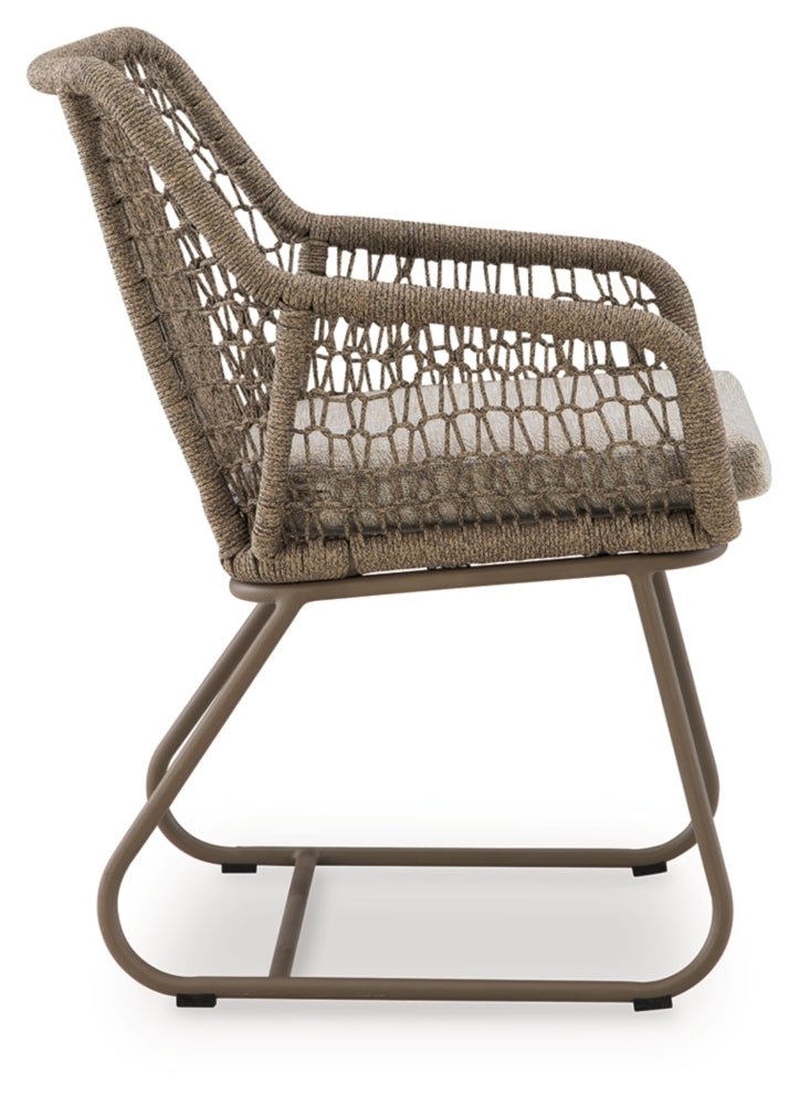 AshleyMajors Beach Outdoor Table and 2 Chairs