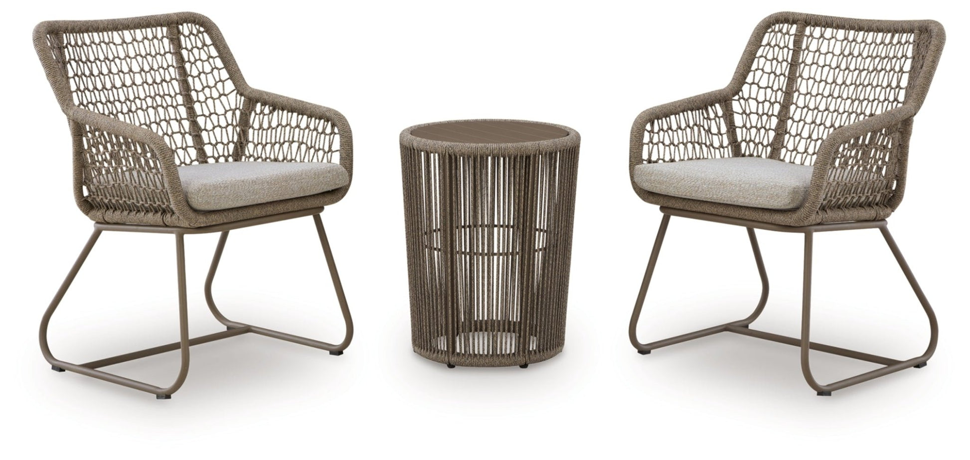 AshleyMajors Beach Outdoor Table and 2 Chairs