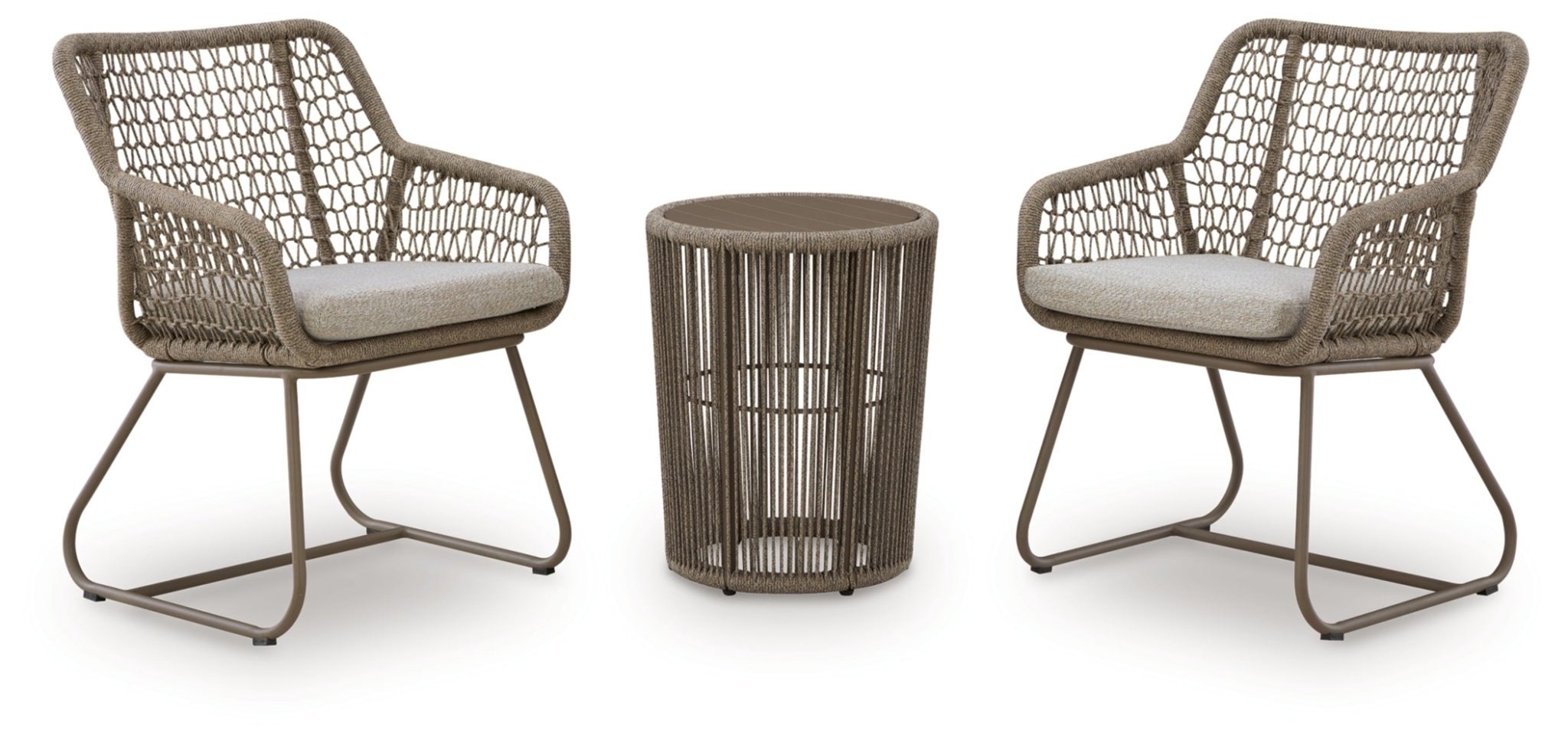 AshleyMajors Beach Outdoor Table and 2 Chairs