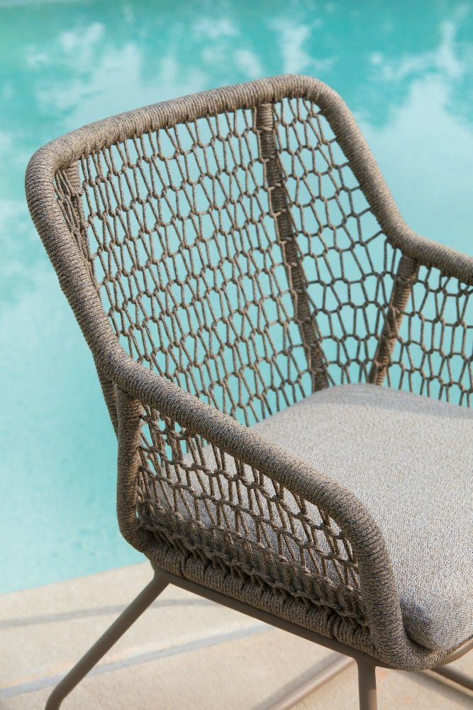 AshleyMajors Beach Outdoor Table and 2 Chairs