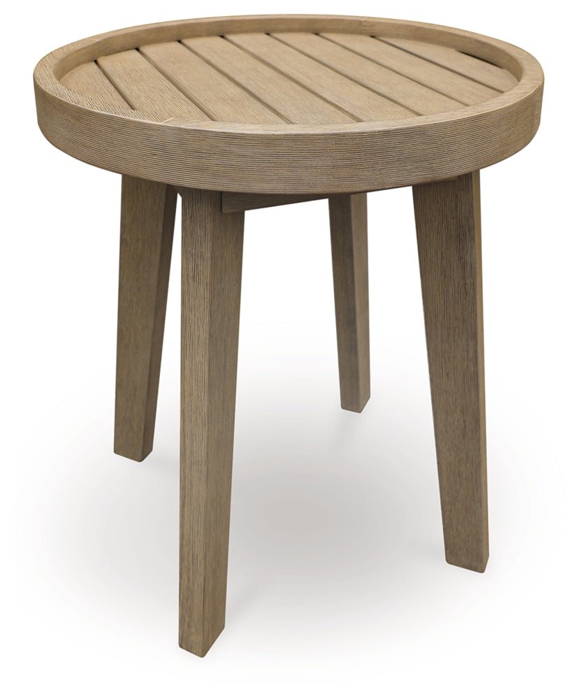 AshleyMarina Sun 2 Adirondack Chairs with End table