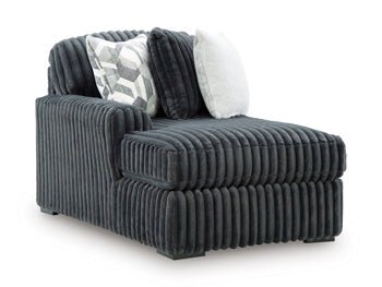 AshleyMidnight - Madness 2 - Piece Sectional Sofa Chaise