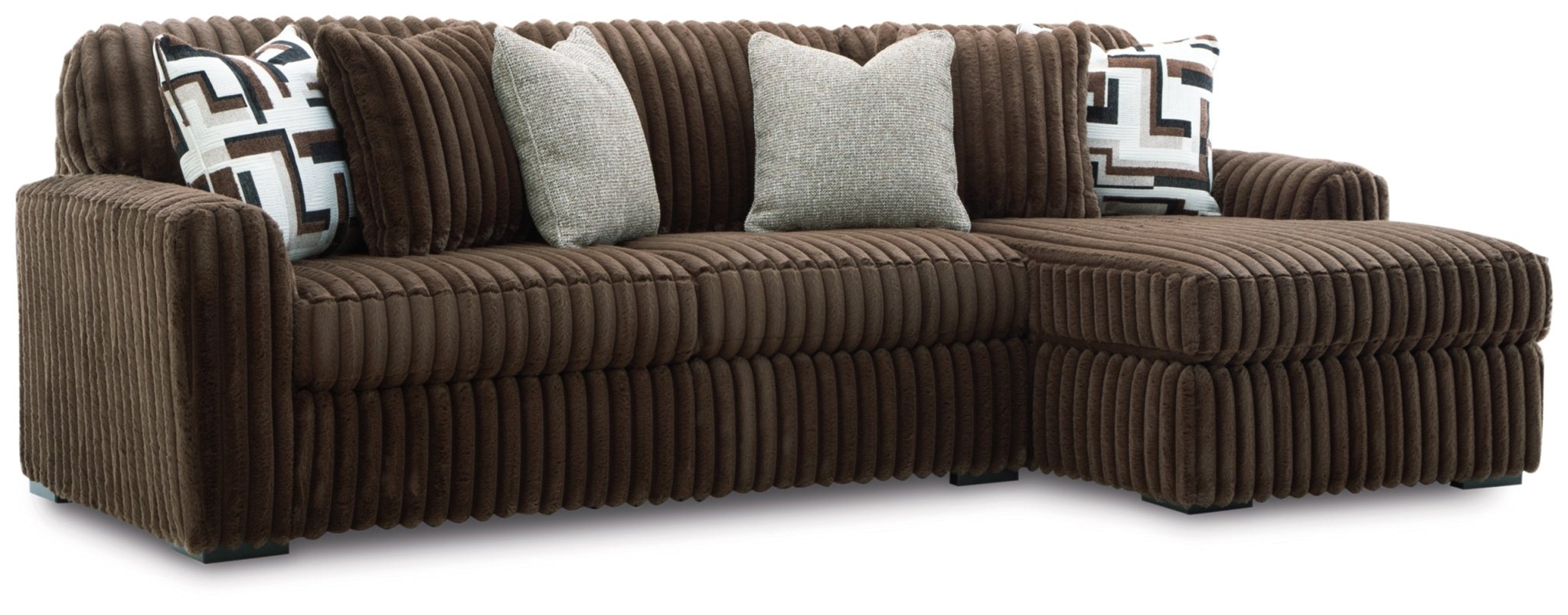 AshleyMidnight - Madness 2 - Piece Sectional Sofa with Chaise