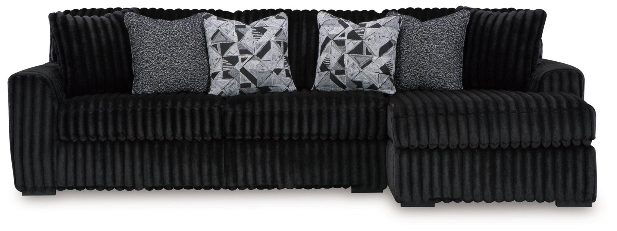 AshleyMidnight - Madness 2 - Piece Sectional Sofa with Chaise