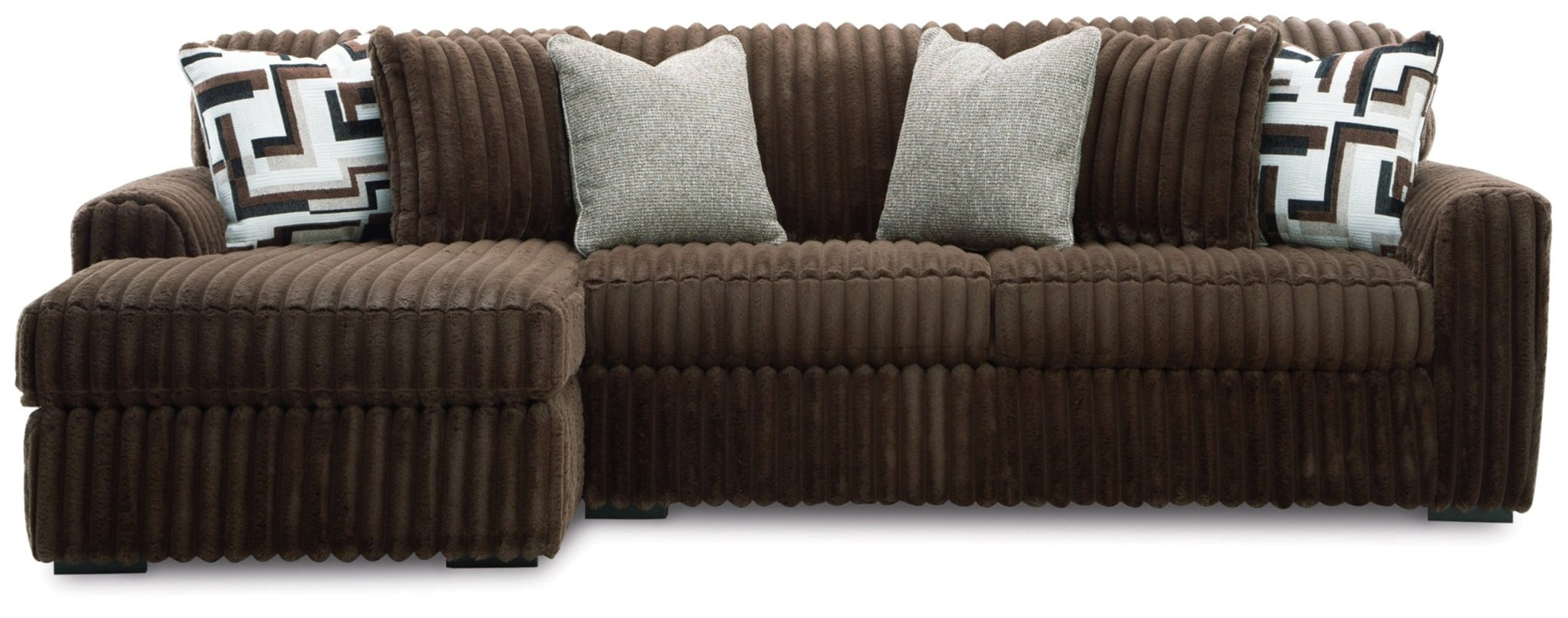 AshleyMidnight - Madness 2 - Piece Sectional Sofa with Chaise