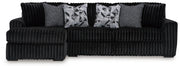 AshleyMidnight - Madness 2 - Piece Sectional Sofa with Chaise