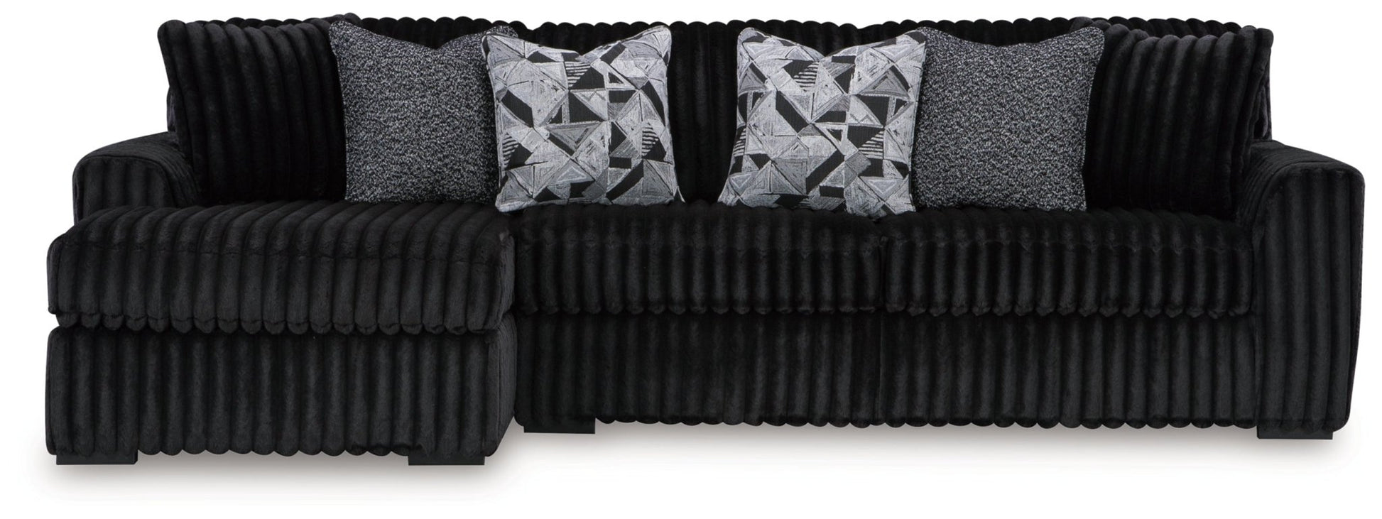 AshleyMidnight - Madness 2 - Piece Sectional Sofa with Chaise