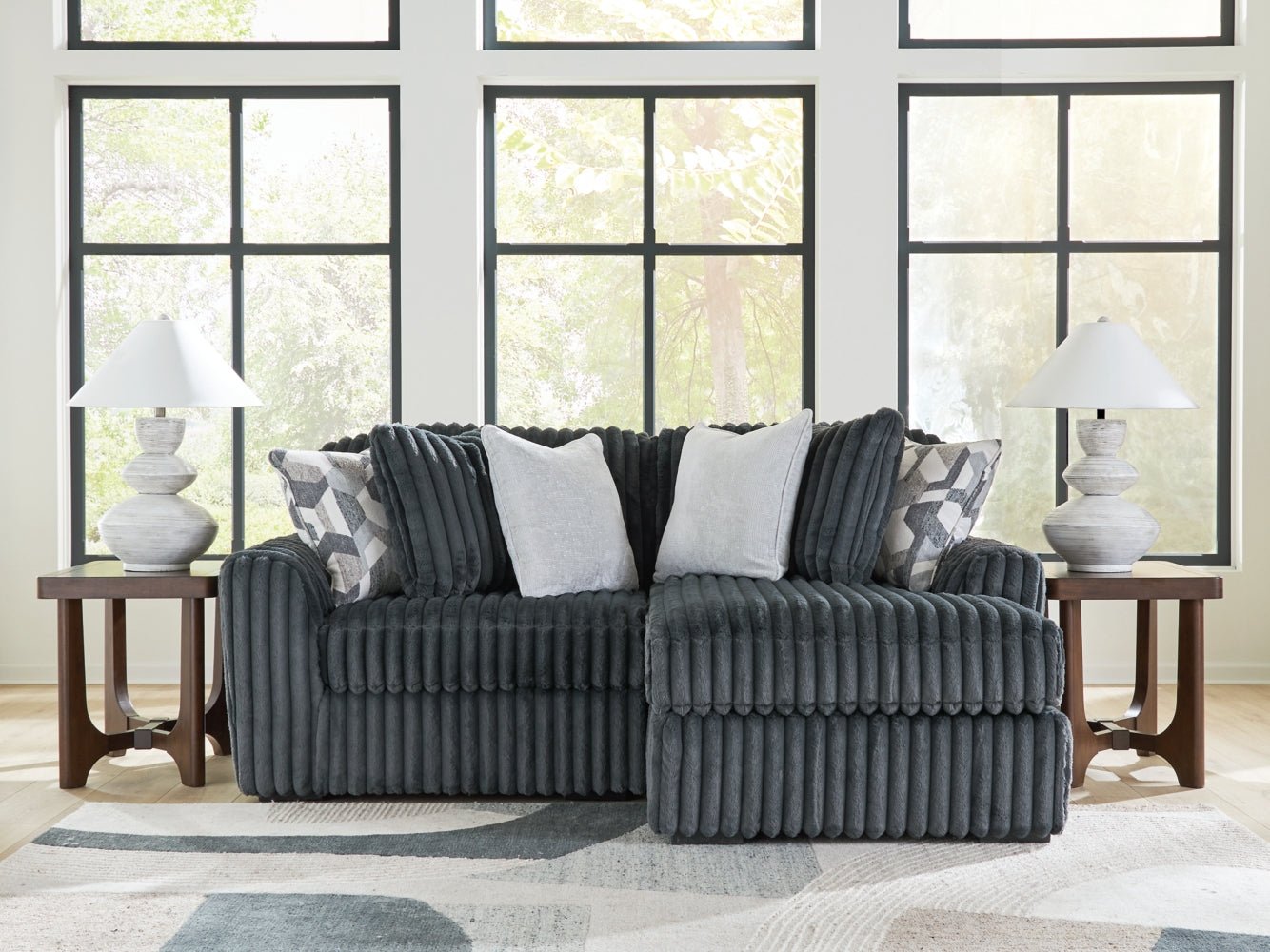 AshleyMidnight - Madness 2 - Piece Sectional with Chaise
