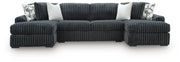 AshleyMidnight - Madness 3 - Piece Double Chaise Sectional