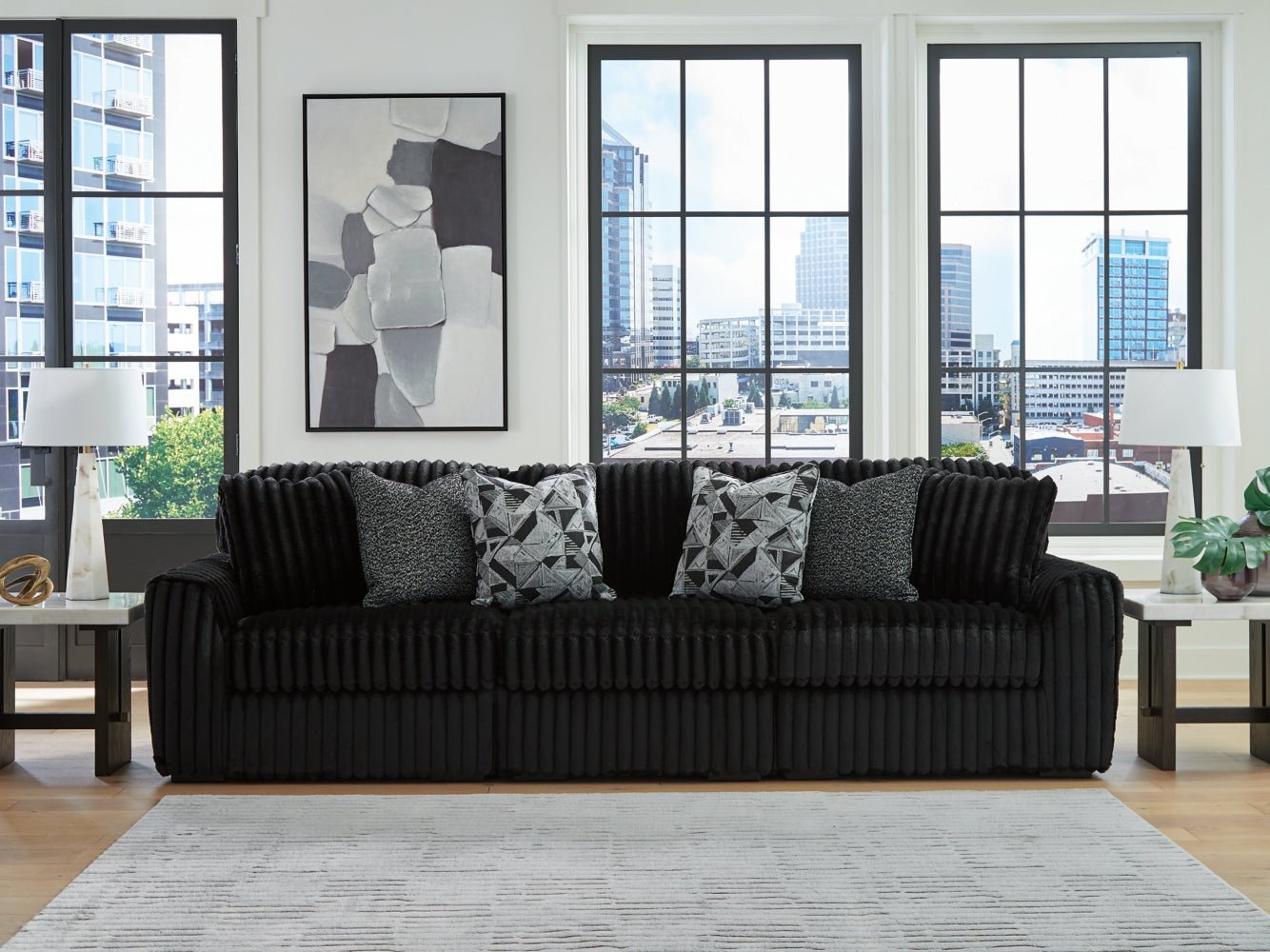 AshleyMidnight - Madness 3 - Piece Sectional Sofa