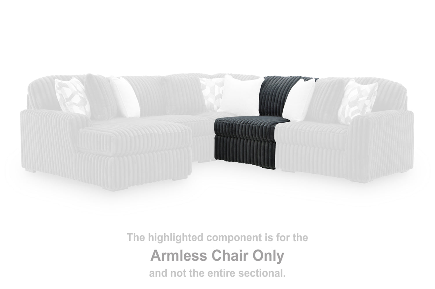 AshleyMidnight - Madness 3 - Piece Sectional Sofa