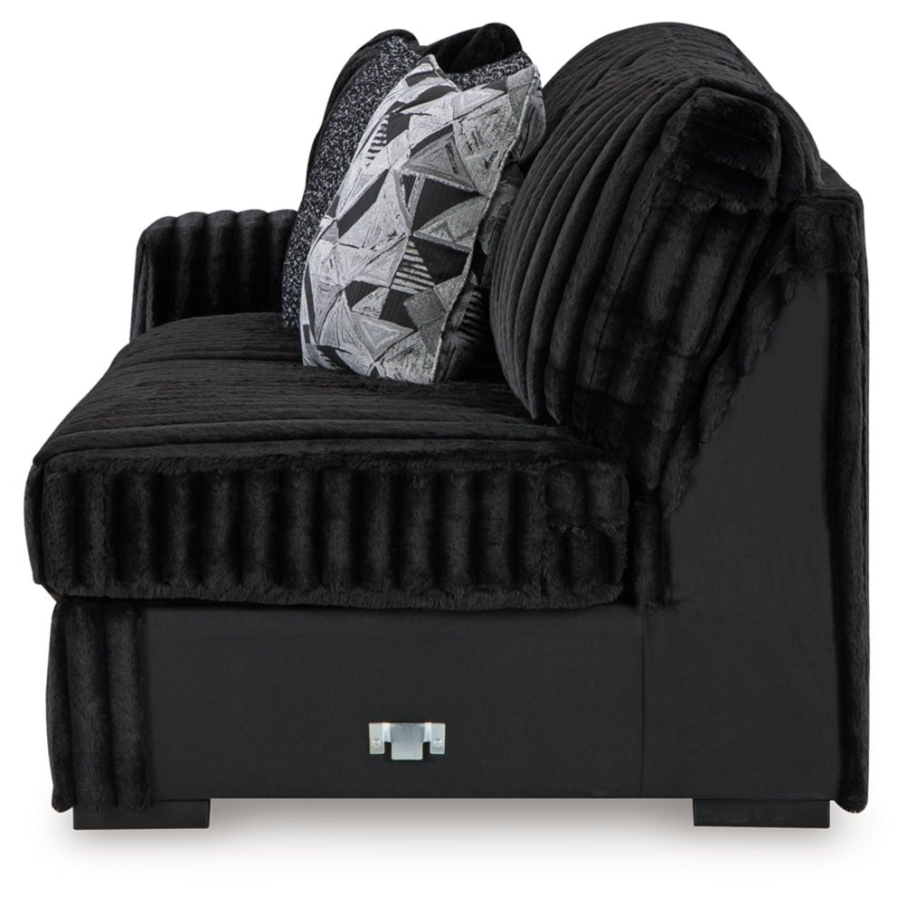 AshleyMidnight - Madness 3 - Piece Sectional with Chaise
