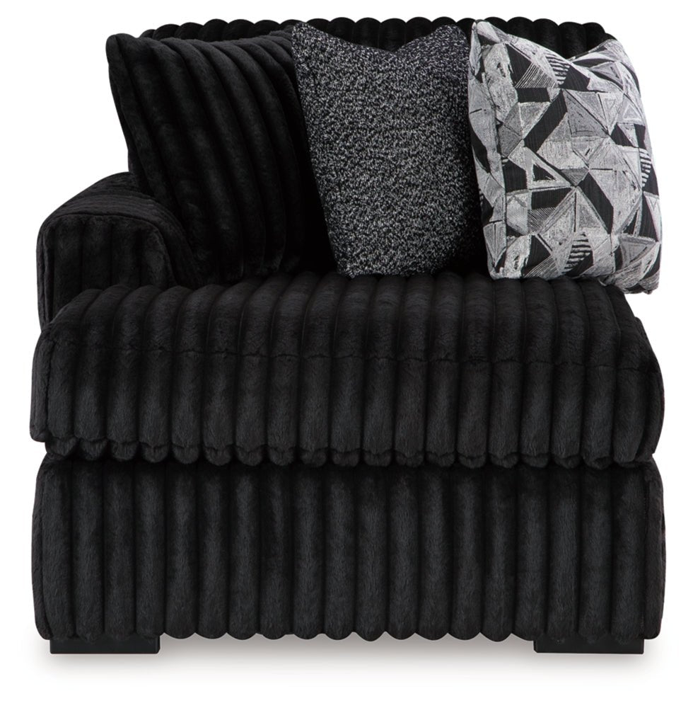 AshleyMidnight - Madness 3 - Piece Sectional with Chaise