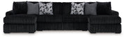AshleyMidnight - Madness 3 - Piece Sectional with Chaise