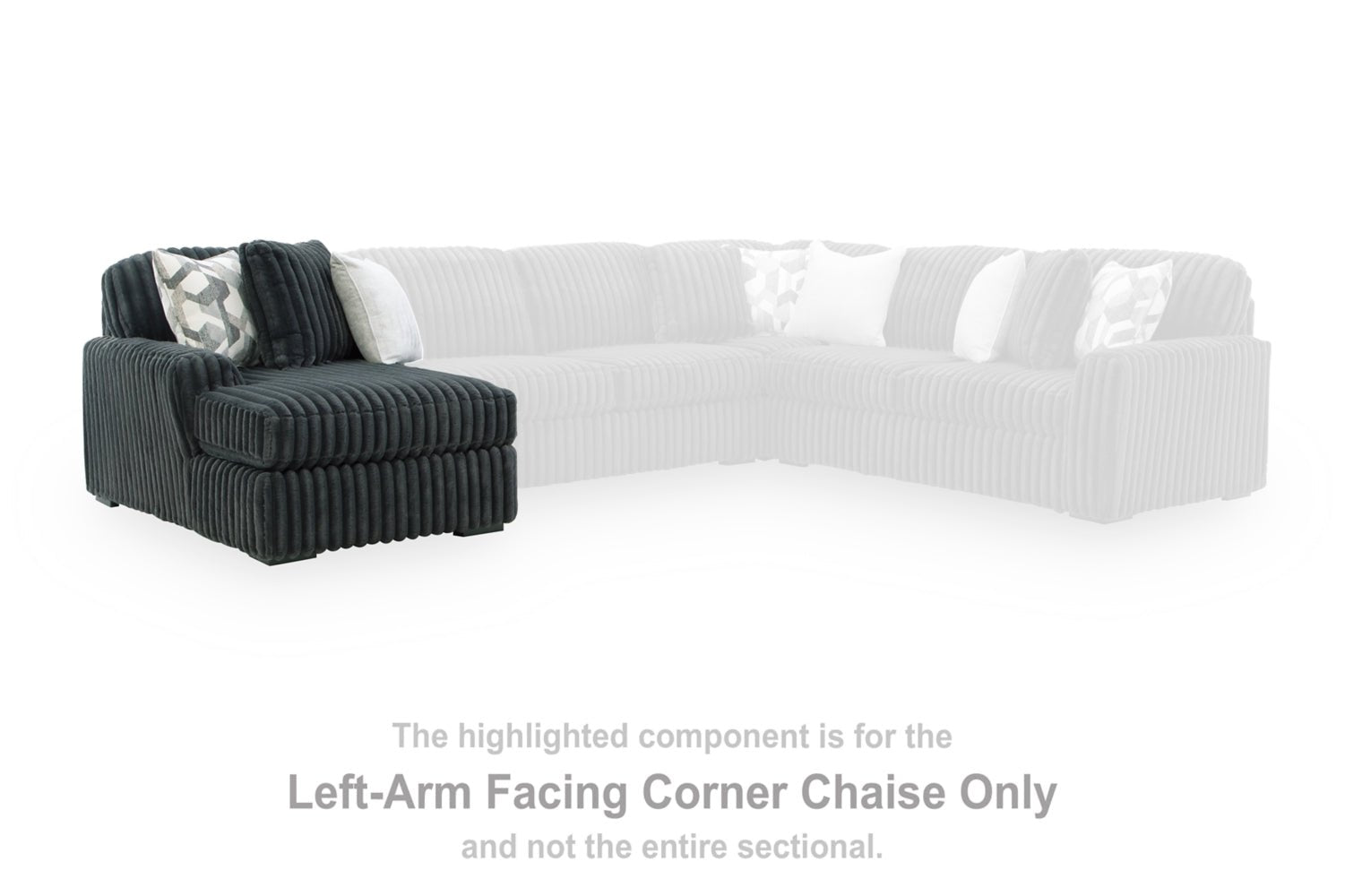 AshleyMidnight - Madness 4 - Piece Sectional with Chaise
