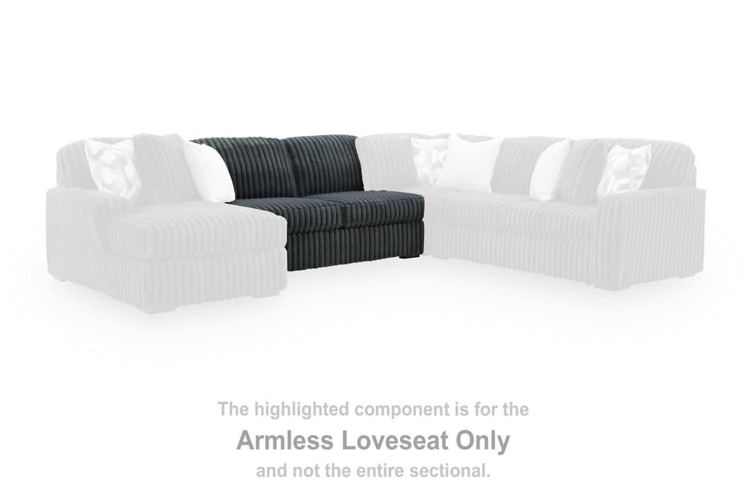 AshleyMidnight - Madness 4 - Piece Sectional with Chaise